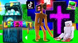 Trying Viral Minecraft Tik Tok Hacks in Lokicraft | Funniest Minecraft ripoff #1 screenshot 3