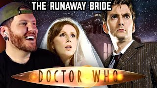 I LOVE DONNA! | Doctor Who Christmas special 'The Runaway Bride' REACTION