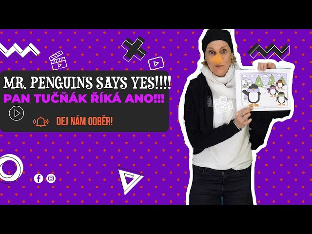 Mr. Penguin, aneb bruslíme s tučňákem! Angličtina pro nejmenší!
