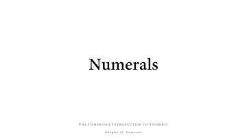 Chapter 37: The Cambridge Introduction to Sanskrit