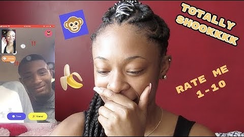 ASKING RANDOM GUYS TO RATE ME FROM 1-10😅MONKEY APP(MUST WATCH)