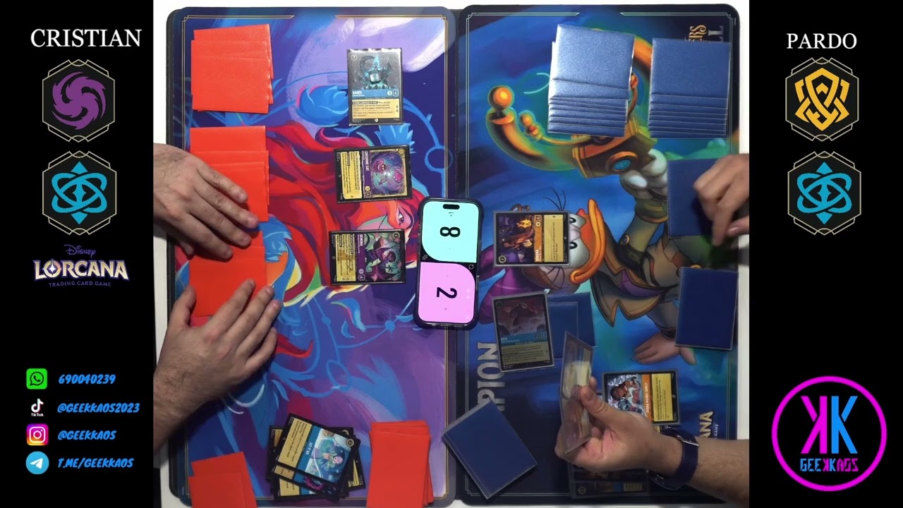 Lorcana Amethyste-Sapphire Vs Ambar-Sapphire