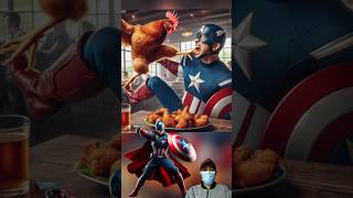 superheroes terrorized by a chicken part 2💥Avengers vs DC-All Marvel Characters #avenger #dc #marvel