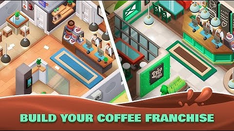 Idle Coffee Shop Tycoon - Android Gameplay