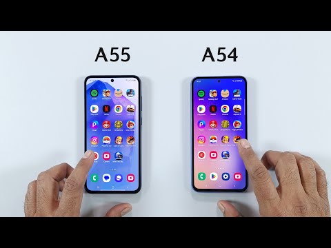 Samsung A55 vs Samsung A54 - SPEED TEST
