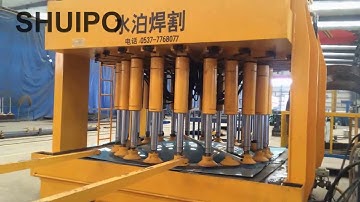 dished end forming machine