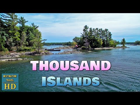 1000 Islands Boat Tour St Lawrence Canada USA | Destination Travel HD
