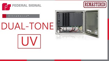 Federal Signal UV Controller dual-tone | All signals synth (Remastered)