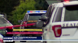 Data shows violent gun crime continues to increase in King County | Q13 FOX Seattle