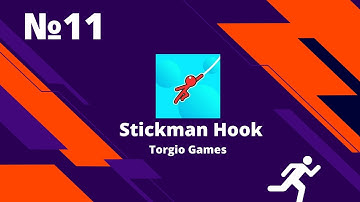 Stickman Hook - Gameplay Walkthrough - Levels 51 - 55 (IOS, Android)