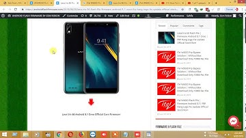 Lava Iris 66 Flash File Fastboot Mode & Frp Hang Logo Fix Care Firmware Download