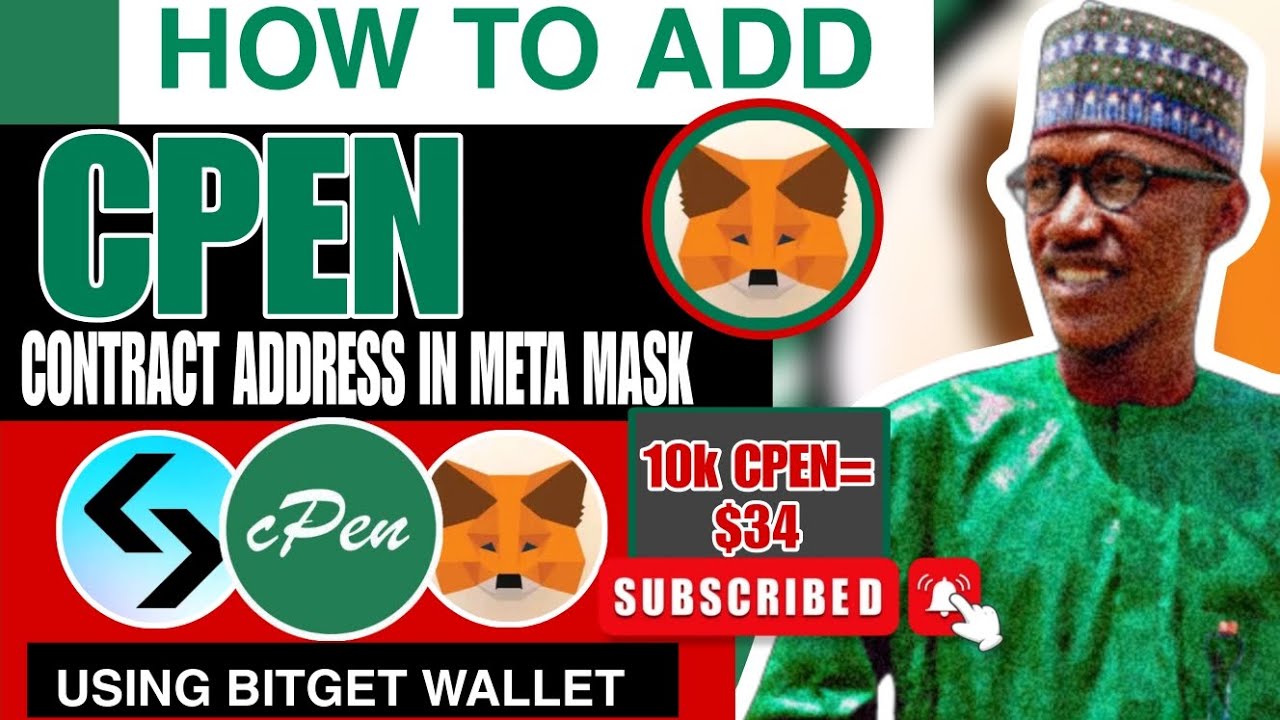 HOW TO ADD CPEN CONTRACT ADDRESS IN META MASK  •  USING BITGET WALLET
