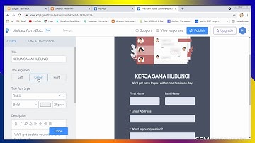 Cara Desain Formulir Kontak Atau Contact Form dengan Mudah di Blogger
