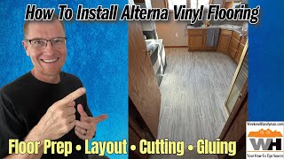 How To Install Armstrong Alterna Engineered Floor Tiles From Prep To Dry Fitting And Gluing Down