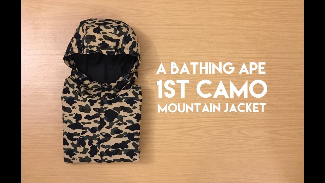 A Bathing Ape 1st Camo Mountain Jacket - Review