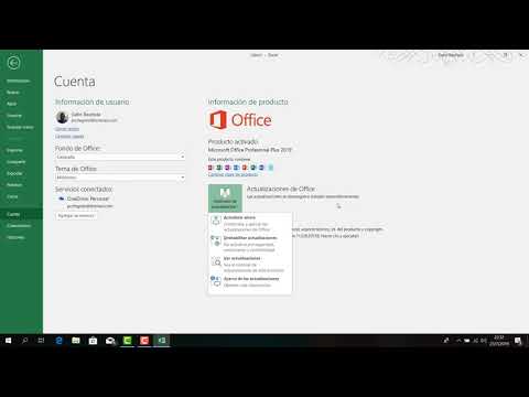 Video: Cómo Actualizar Microsoft Office