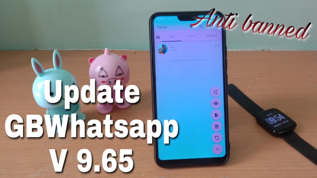 GBWhatsapp Versi Anyar 9.65, tema warna dan fitur baru lebih