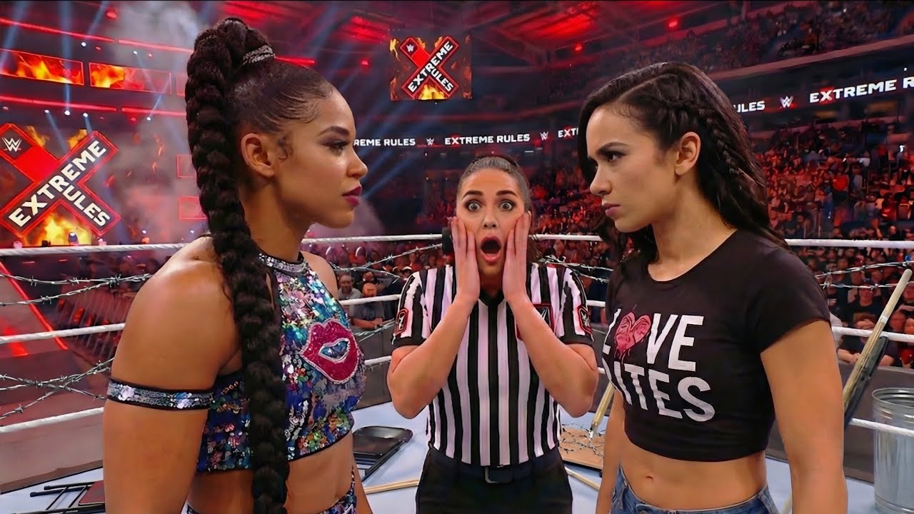 Бьянка Белэр против Эй Джей Ли - ПОЛНЫЙ МАТЧ: Матч без правил - WWE 2K25