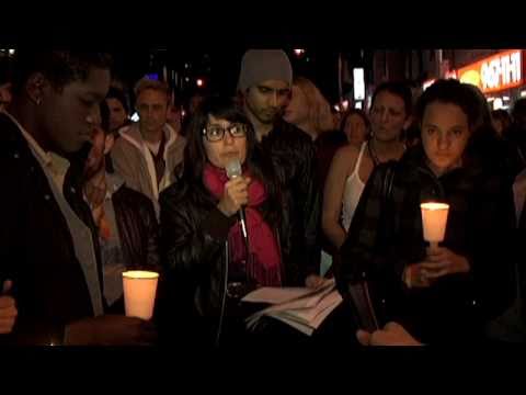 Toronto vigil for lives lost due to homophobic and...