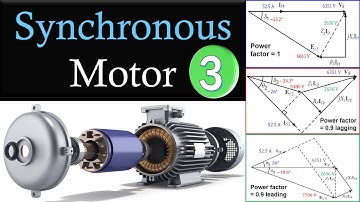 ⚡Star-Connected Synchronous Motor💡Back EMF & Power Factor 👍 Step by Step Calculations | Example 3