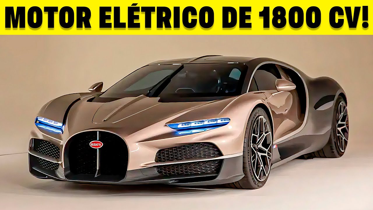 🚨 NOVO MOTOR ELÉTRICO DESAFIA AS LEI DA FÍSICA! COMO A BUGATTI CONSEGUIU ISTO?