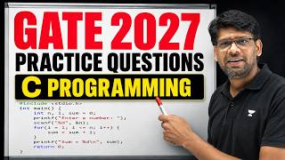 C Programming Practice Questions for GATE 2027 🔥 | By Pankaj Sir