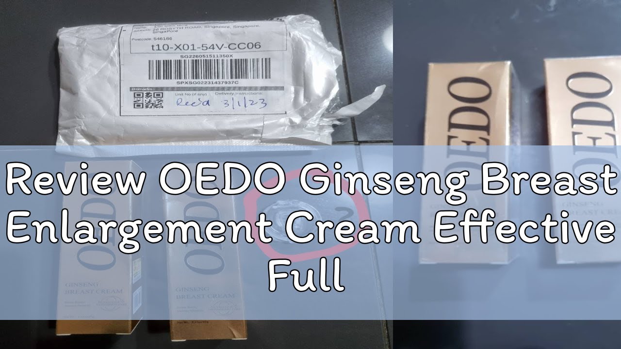 Review OEDO Ginseng Breast Enlargement Cream Effective Full Elasticity Breast Enhancer Increase Tig