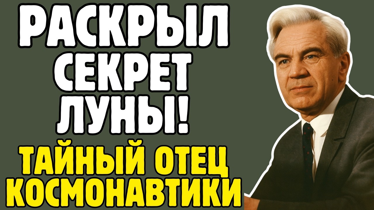 КЕЛДЫШ - учёный СССР рассчитал ПУТЬ К ЛУНЕ: его имя скрывали 15 лет от всего мира
