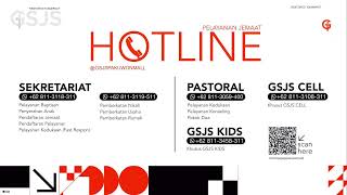 Ibadah Rerun GSJS Church Online