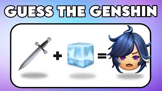 Can you Guess The character Genshin Impact By Emoji? - GUESS BY EMOJI🤔