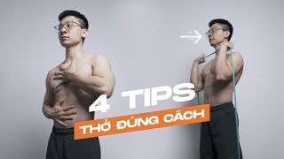 Cách HÍT THỞ khi tập (4 TIPS) | How to Breathe During Exercises | SHINPHAMM #shorts