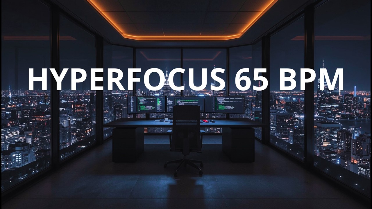 Deep Work Music — Static Focus Ambient 65 BPM
