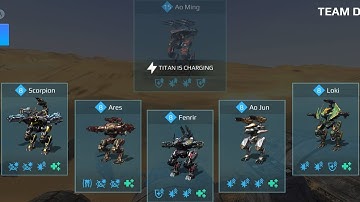 War Robots Test Server - New Scorpion Robot Gameplay