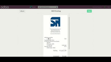 POS Quick Print Receipt Odoo