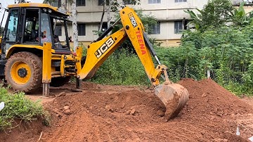 Jcb 3dx moving soil to construct path #jcb #jcb3dx #jcbtractor #jcbvideo #jcbcartoon #jcbmachine