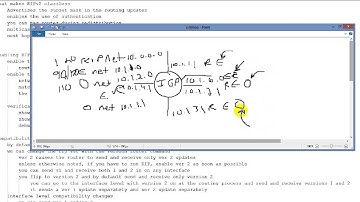 CCNPv2 Route 300 101 RIPv2 Overview and Config