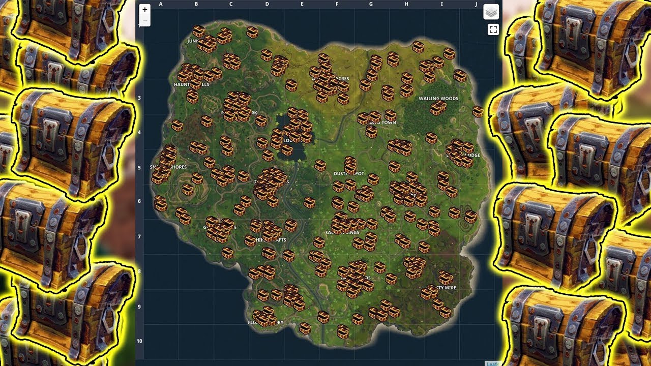 Fortnite - All chests location !! // Best app on mobile ... - 1280 x 720 jpeg 270kB