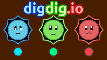 Digdig.io - New Team Mode! (3 Teams)
