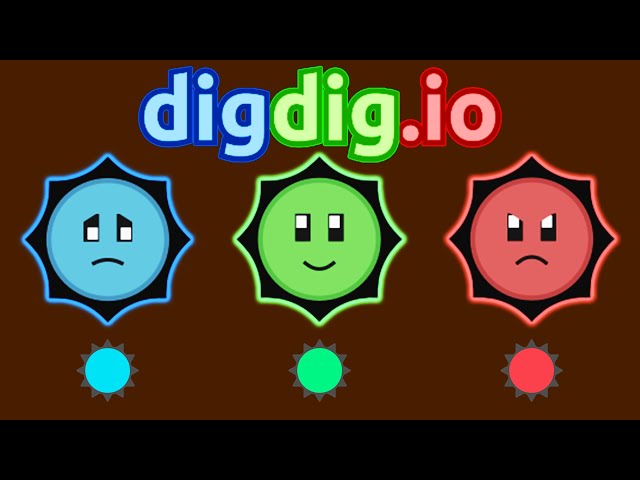 Digdig.io - New Team Mode! (3 Teams) 