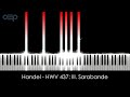 Handel - Suite in D Minor, HWV 437: III. Sarabande