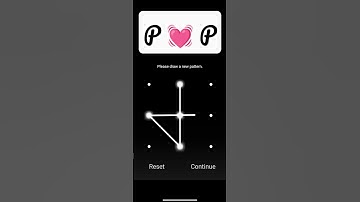 Pattern of PP Love 💓💓💓...#lockscreen #pattern #lock #love #couples
