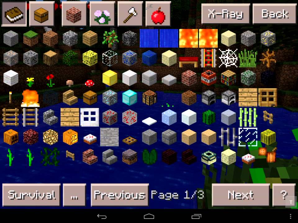 TOOMANYITEMS для Minecraft PE 0.9.5/0.8.1