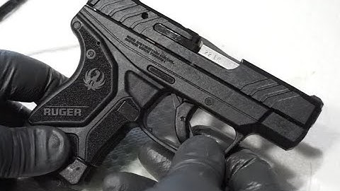 How to clean the Ruger LCP II (22LR)