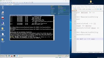 3 créer des OU (organization unit) avec powershell + fichier csv