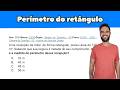 Perímetro e retângulo - Questão de concurso 2026