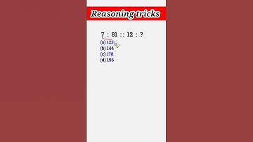 Number Analogy pyq reasoning tricks , maths tricks #motivation education stady youtube  #examdost2.0