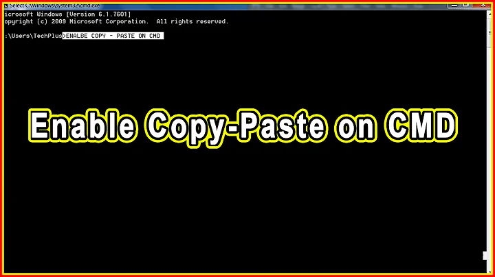 ✔ HOW TO ENABLE COPY PASTE IN CMD – WINDOWS 7/8.1/10 | CMD TRICKS AND HACKS