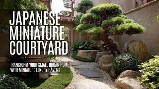 🪴🏯 Japanese-Inspired Courtyard Design for Small Urban Homes | Miniature Luxury Zen Retreat