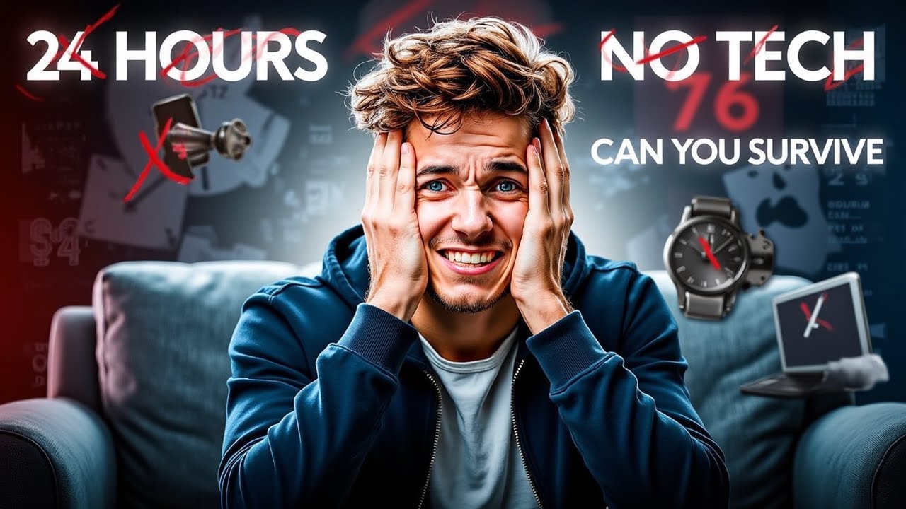 24 Hours Without Tech: Can You Survive? - YouTube