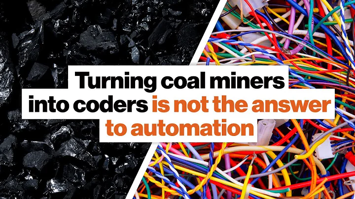 Turning coal miners into coders is not the answer to automation | Andrew Yang | Big Think
